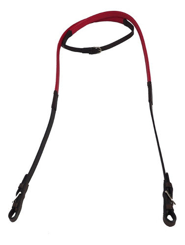 Rubber Sole Racing Reins for Saddle Horse Tack Crespo 0