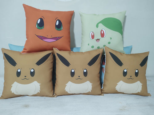 GalaxTee 10 Customizable Pokemon Cushions 30x30 4