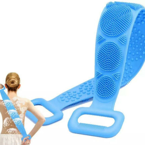 Back Sponge Bath Brush Massage Silicone Colors 5