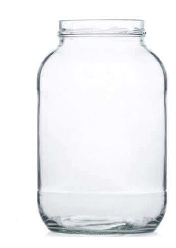 Rigolleau 4 Glass Jars 3000cc 3 Liters Without Lid - Great Offer! 0