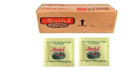 Abedul Fine Salt Modified Low Sodium Box 400 Individual Packets 0