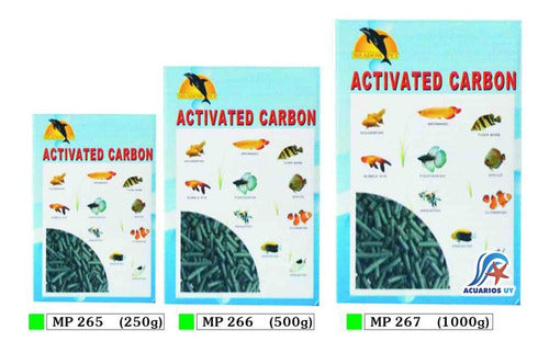 Carbón Activado Para Acuario. Meadow Pet 250g 0