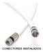 Cable Coaxil Tv Armado Con Conectores Pro(rollo 20mts) 1