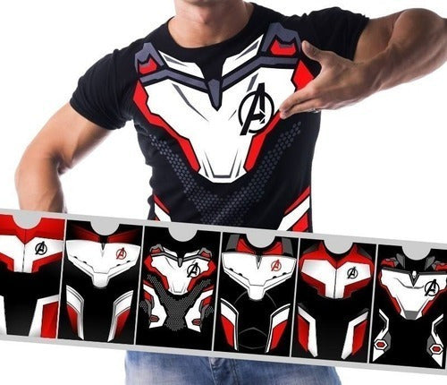 Kit Sublimación Vectores Camiseta - Avengers Endgame 0