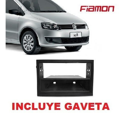 Fiamon Marco Adaptador Stereo 1 Din Con Gaveta Bora Fox Suran 846G 4