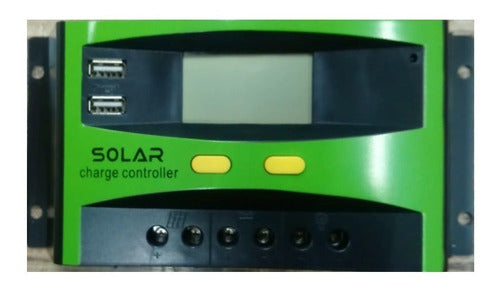 Regulador De Voltaje 30a Con Display Y Usb 1