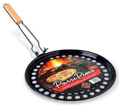 Parri Pizza Sue Parrilla Asadera 34cm C/ Mango - Kirkor 0