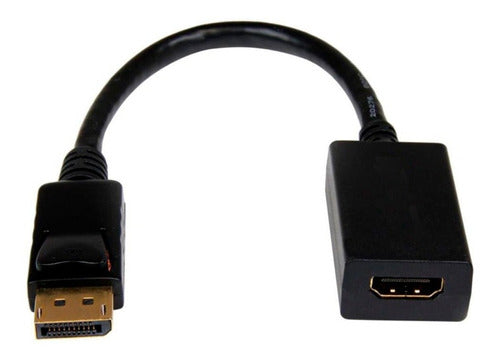 Alpha Adaptador Conversor De Displayport Macho A Hdmi Hembra 0