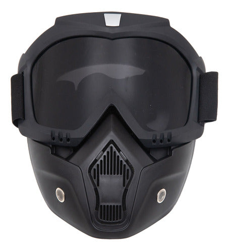 MTC Universal Open Face Helmet Goggles 0