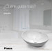 Premium Piazza A082 Washbasin Kit with Click Clack Drain Stopper 3