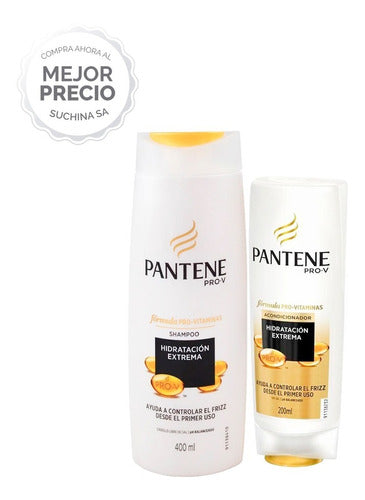 Pantene Shampoo and Conditioner Pack 400ml + 200ml 1