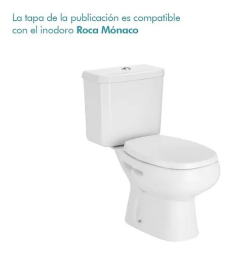 Derpla Pringles Toilet Seat Cover White Lacquered Wood Nylon Monaco Hardware 3