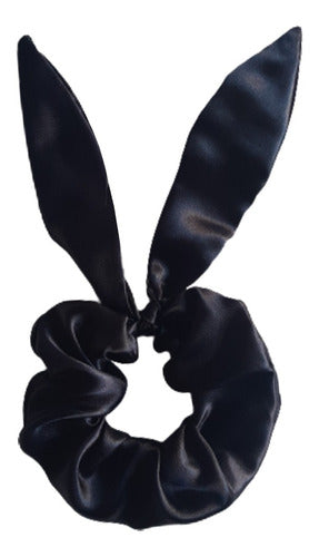 Pack of 3 Exclusive Premium Quality Bunny Ears Scrunchies 7