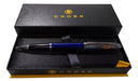 Cross Calais Chrome & Blue Lacquer Rollerball Pen 0