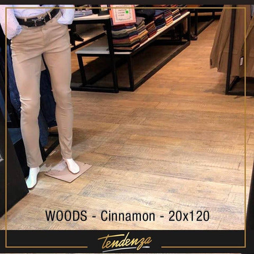 Tendenza Porcelanato Tendenza Simil Madera Cinnamon 20x120 Rect. 6