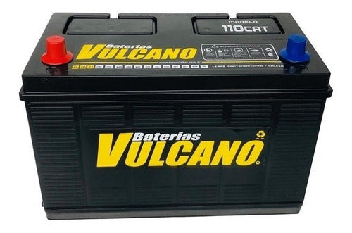 Vulcano Battery 12x110 110Ah for Vans, Trucks, Tractors 0