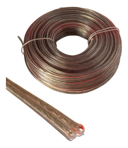 La Despensa Boedo Speaker Cable 2x0.35 Mm X 20 Meters Transparent X3 Rolls 0