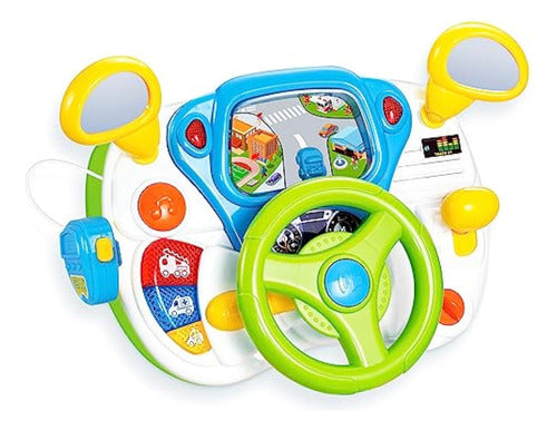 Amosting Interactive Steering Wheel Toys for Small Children 0