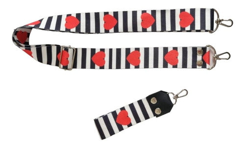 KyM Adjustable Strap for Handbags with Keychain Design 0