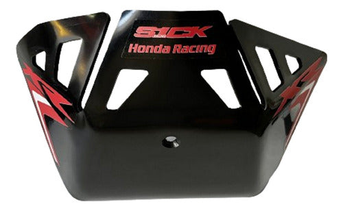 SICK RACING Cubrecarter Plastico Negro Xr Rojo Honda Xr190 0