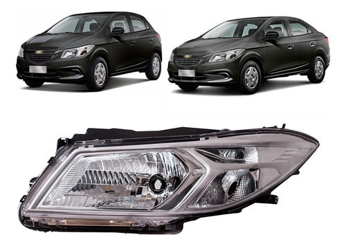 Meigao Chevrolet Onix 2013 2014 2015 2016 Left Headlight 0