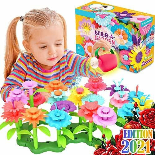 Funzbo Garden Flower Construction Toy for Girls 0