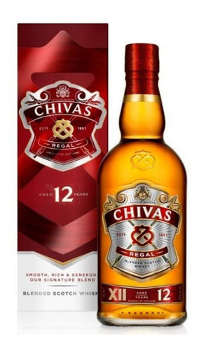 Chivas Regal 12 Year Old 1 Liter with Presentation Case 0