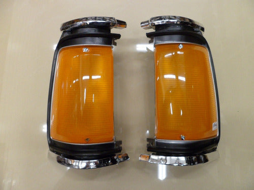 Ford Juego X2 Faro De Giro Delantero Completo 78/81 1