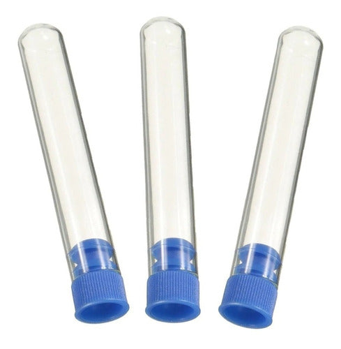 Henso Medical Hemolysis Tube with Crystal Polypropylene Lid 12x100 X 1000 U 1