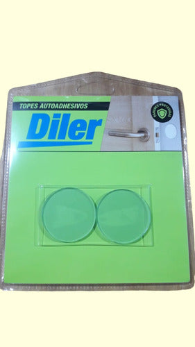 Diler Transparent Self-Adhesive Round Pads Blister 0