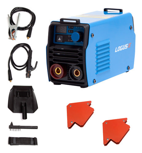 Logus Inverter Welding Kit 120Amp + 2 Magnetic Squares 0