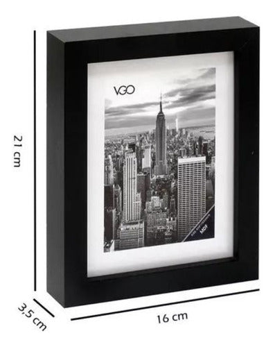 Rectangular White Trendy Box Photo Frame 1