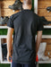 GPI Black Round Neck Cotton Work T-Shirt Short Sleeve Size S 3