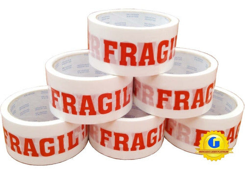 Gaff 1 Roll Packing Tape Fragile 48x50 Mt Reinforced Flx 2