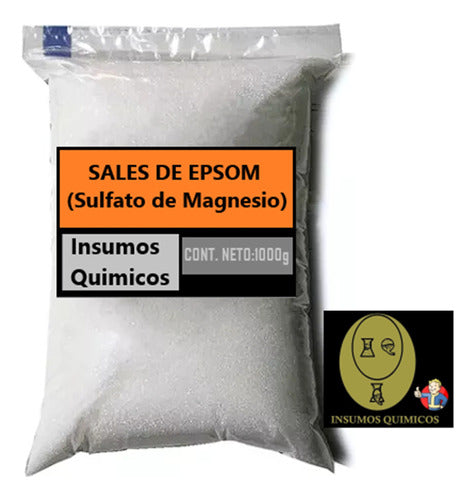 Insumos Quimicos Sulfato De Magnesio: Alivio Del Dolor De Articulaciones X1kg 0