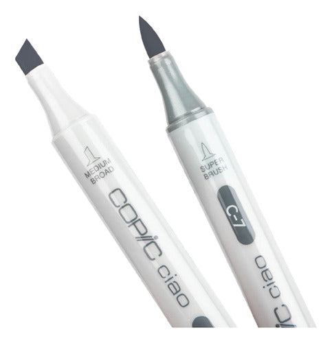 Marcador Copic Ciao Cool Gray N°7 - Mosca 1