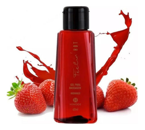 Hinode Gel Intimo Feelin Hot Frutilla 80ml 0