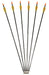 USA 6pcs 73cm Fiberglass Archery Arrows for Kids 2