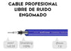 Professional Rubber Coated Guitar Instrument Cable 3m in Various Colors 43