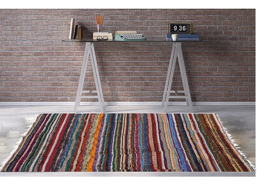 Fancy House Alfombra Chindi Multicolor 120×180cm 0