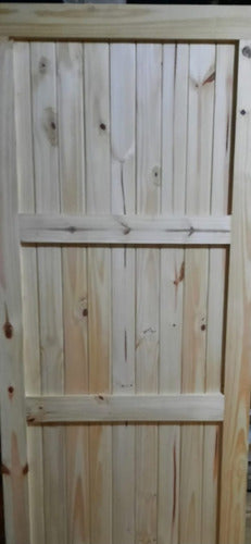 Barn Door Up to 100x210 with Iron Kit 5