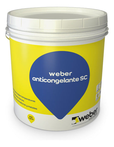 Weber Anticongelante Sc Frague Sin Cloruro X 25kg 0