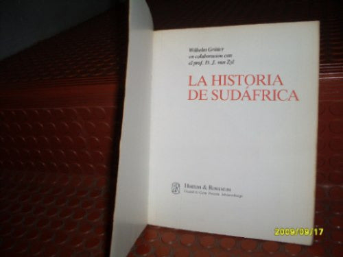 Libro La Historia De Sudafrica - Año: 1982 - 1