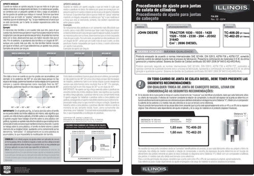 Illinois Joint Set for Tractor 1420 2330 1030 (119mm) 2.7 4