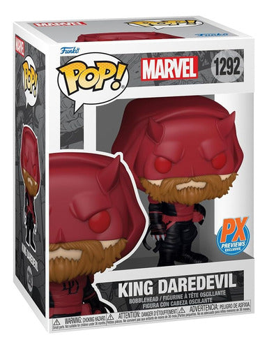 Funko Pop Marvel King Daredevil Px Previews Exclusive 0