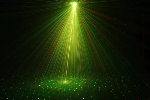 Multipoint Audio-Rhythmic LED Laser Rain DJ Light 4