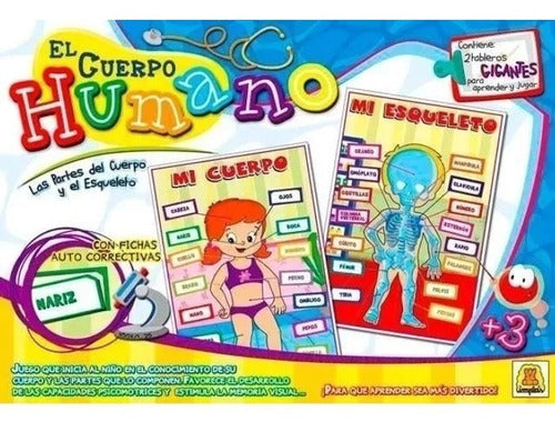 Implás El Cuerpo Humano Juego De Mesa Lloretoys 0