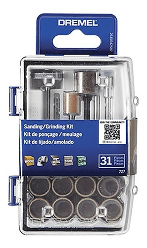 Micro Kit Dremel De Acc Lijar/esmerilar 31 Piezas 0