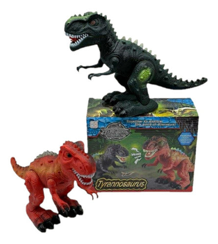 Battery-Powered Dinosaur with Light, Sound, and Walking Motion - Perfect Gift 4