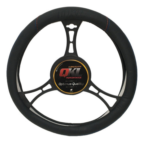 QKL 38 Premium Steering Wheel Cover for Focus, Ka, Fiesta, Ecosport, Escort 1